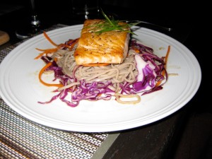 Salmon and Asian Noodles-Julian